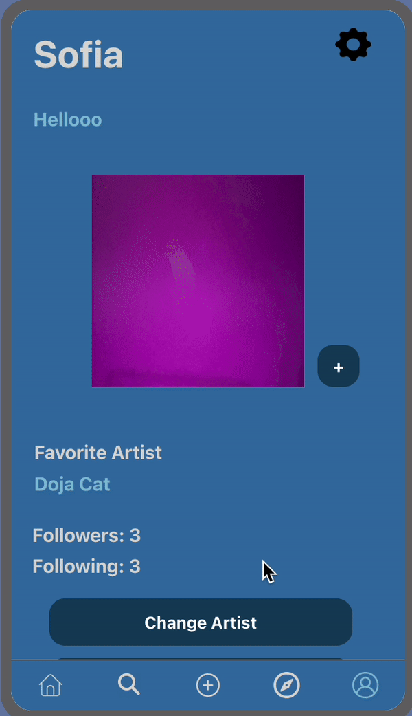 Setting your Profile